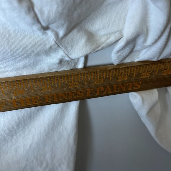 Vintage 90s Y2K Motorsports Dewey Cheetham Howe Racing T Shirt White XL Solid - Picture 9 of 16